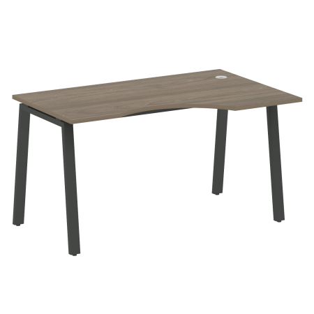 Стол криволинейный правый Metal System Style БА.СА-2 Пр 1400x900x750