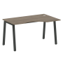 Стол криволинейный правый Metal System Style БА.СА-2 Пр 1400x900x750
