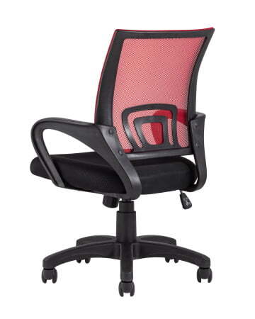 Кресло офисное TopChairs Simple красное (Компьютерное кресло Simple красный)