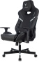 Кресло игровое Knight Thunder 5X черный эко.кожа крестов. металл
