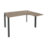 Стол эргономичный правый на П-образном м/к Onix O.MP-SA-3R 1380x1180x750