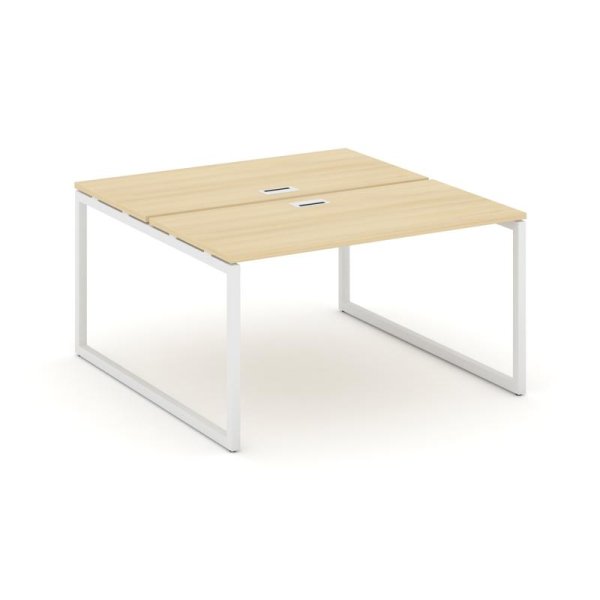 Рабочая станция 2-х сторонняя SN-4O.DRS-011 (980х1432х750) (Акация Лорка/Металл Белый)