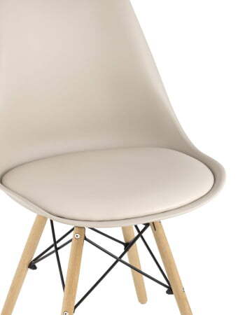 Стул Eames Soft бежевый (Стул Freames бежевый)
