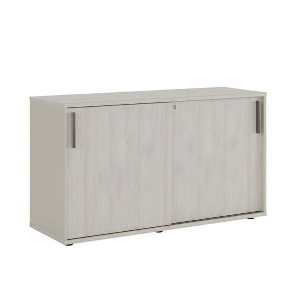 Тумба с раздвижными фасадами New Line NLN36334621 1466x510x750 (Дуб шамони светлый)