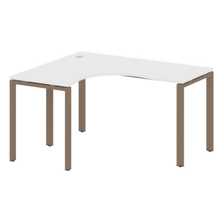 Стол криволинейный левый Metal System Style БП.СА-3 Л 1400x1200x750