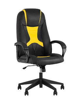 Кресло игровое TopChairs ST-CYBER 8 черный/желтый