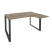 Стол эргономичный правый на О-образном м/к Onix O.MO-SA-3R 1380x1180x750
