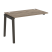 Наборный элемент рабочей станции на деревянных опорах Onix Wood OW.1.NRS-2.7 1180x720x750