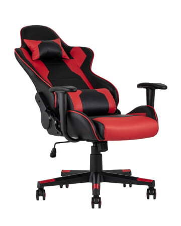 Кресло игровое TopChairs Diablo красное (Геймерское кресло Diablo красный)