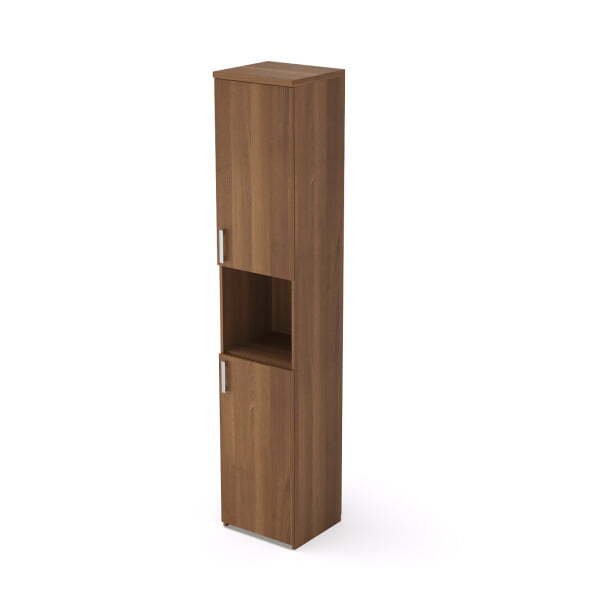 2П.005.5 Пенал для документов высокий 395x370x1960 (Шамони темный)