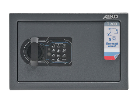 Мебельный сейф AIKO Т-200 EL (Графит)