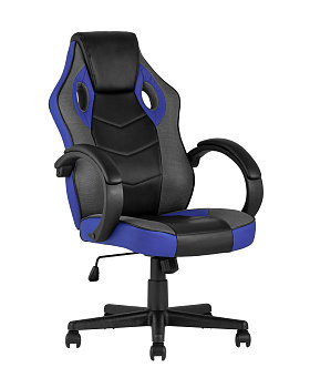 Кресло игровое TopChairs Sprinter синее