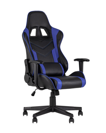 Кресло игровое TopChairs Impala синее (Геймерское кресло Impala синий)