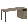 Рабочая станция Metal System Style БА.РС-СТП-1.3 1812x720x750