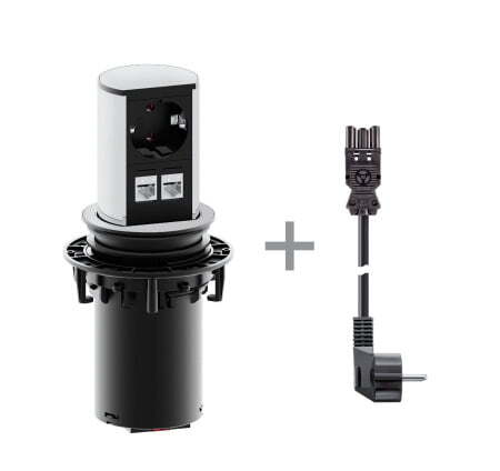 ELEVATOR 1x220V+2Cat5e+ кабель (АЛЮМИНИЙ)