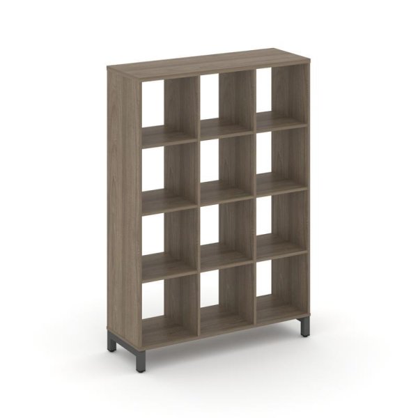 Каркас стеллажа 4 яруса SN.KS-430 (1121х400х1615) (Вяз Благородный/Металл Антрацит)