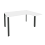 Стол эргономичный правый на П-образном м/к Onix O.MP-SA-3R 1380x1180x750