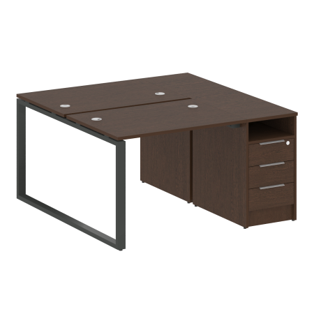 Рабочая станция Metal System Style БО.РС-СТП-2.1 1412x1475x750