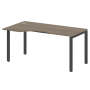 Стол криволинейный левый Metal System Style БП.СА-1 Л 1600x900x750
