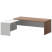 Стол руководителя левый Кортез KZP-22L 2200x2000x750
