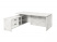 Стол руководителя с опорной тумбой Festus FB-119L.GG 1800x1900x750