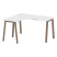 Стол криволинейный левый Metal System Style БА.СА-3 Л 1400x1200x750