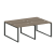 Рабочая станция Metal System Style БО.СМ-4.1 2000x1475x750