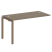 Проходной наборный элемент рабочей станции Metal System Style БП.ПРС-СП-1.3 1400x720x750