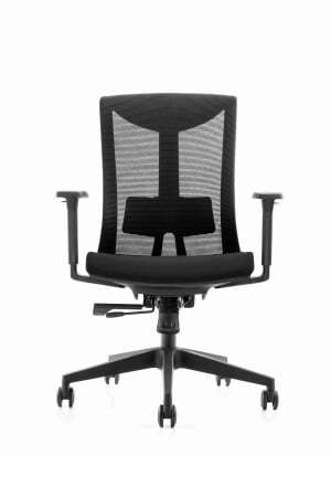 Офисное кресло College CLG-428 MBN-B Black (Черный)