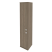 Шкаф высокий узкий, левый Style Л.СУ-1.3Л 412x410x1980