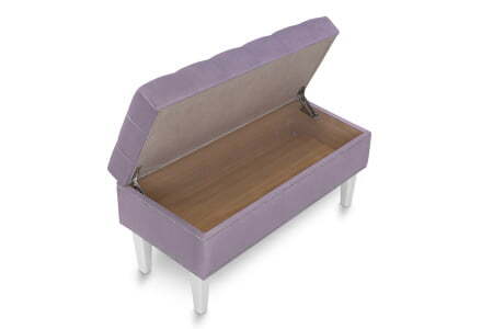 Банкетка Parige 800 (820x420x450) Пудровый (Пудровый)