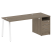 Рабочая станция Metal System Style БА.РС-СТП-1.3 1812x720x750