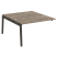 Наборный элемент рабочей станции на деревянных опорах Onix Wood OW.2.NRS-3.8 1380x1635x750