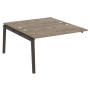 Наборный элемент рабочей станции на деревянных опорах Onix Wood OW.2.NRS-3.8 1380x1635x750