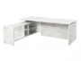 Стол руководителя с опорной тумбой Festus FI-121L.GG 1800x2100x750