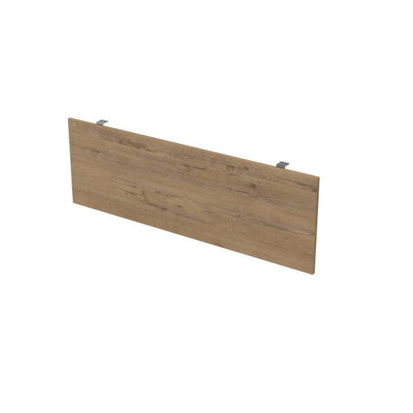 Экран подстольный ЛДСП Gloss 9НЭК.406.1 1000x16x400 (Teakwood)