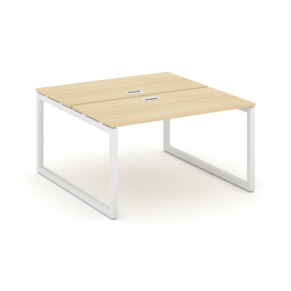 Рабочая станция 2-х сторонняя SN-5O.DRS-001 (980х1232х750) (Акация Лорка/Металл Белый)