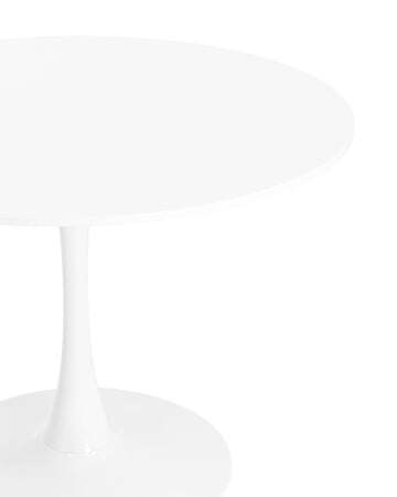 Стол Tulip D100 белый (Стол обеденный Tulip белый)