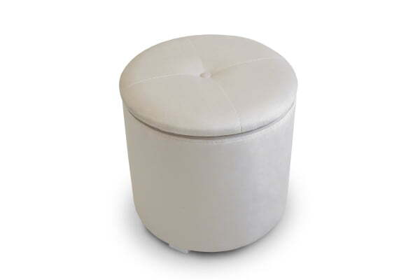Пуф Round с ящиком для хранения (400x400x410) Бежевый