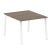 Стол для переговоров (1 столешница) на А-образном м/к Metal System Style БА.ПРГ-1.1 1000x1235x750