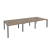Рабочая станция на П-образном м/к Onix O.MP-D.RS-6.2.7 3540x1475x750