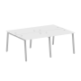 Рабочая станция на 4 рабочих места на А-образном м/к Metal System Style БА.СМ-4.1 2000x1475x750