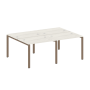 Рабочая станция на 4 раб. места Metal System Style БП.СМ-4.1 2000x1475x750