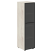 Шкаф колонка со стеклянной дверью правый LOFTIS LMC 40.2(R) 400х430х1517
