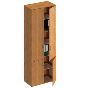 Шкаф для документов закрытый 4- дверный Формула ФР 373-1 800x450x2190