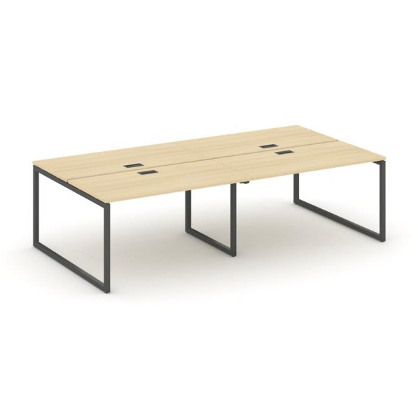Рабочая станция 2-х сторонняя SN-4O.DRS-054 (3160х1632х750) (Акация Лорка/Металл Антрацит)