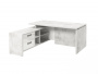 Стол руководителя с опорной тумбой Festus FB-117L.GG 1800x1700x750