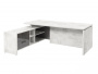 Стол руководителя с опорной тумбой Festus FB-121L.GG 1800x2100x750