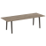 Стол переговорный на деревянных опорах Onix Wood Direct OW.PRG-25 2580x980x750