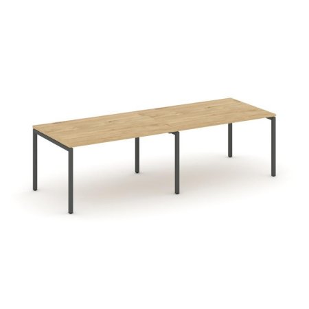 Стол переговорный SN-4P.SPRG-014.3 (3160х980х750) (Тиквуд Светлый/Металл Антрацит)